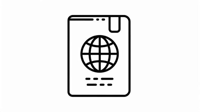 Simple black L-shape graphic on white background