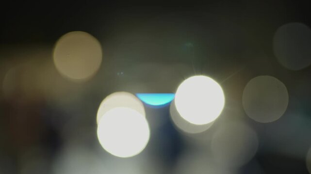  color bokeh captured on a digital camera