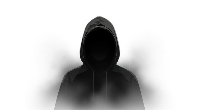 Man in black hoodie.
