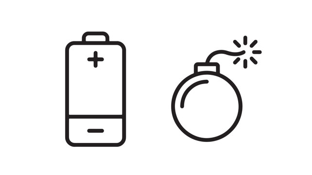 First aid kit and hand drawn alarm clock icons symbolizing emergency response and urgent reminders for health