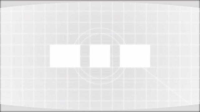 Retro CRT TV Power Off Shrink Transition with White Static Noise and Grainy Flicker Effect, 2D Motion Graphics on Solid Black.