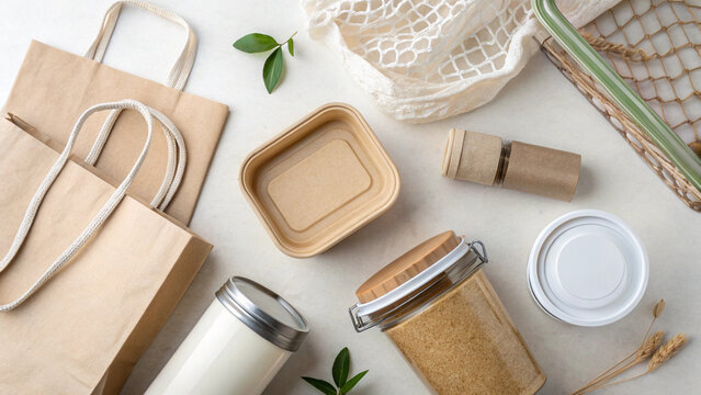 Eco-friendly sustainable zero waste food storage