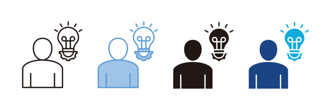 Skill  Icon Set Multiple Style Collection