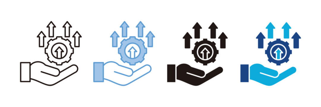 Development    Icon Set Multiple Style Collection