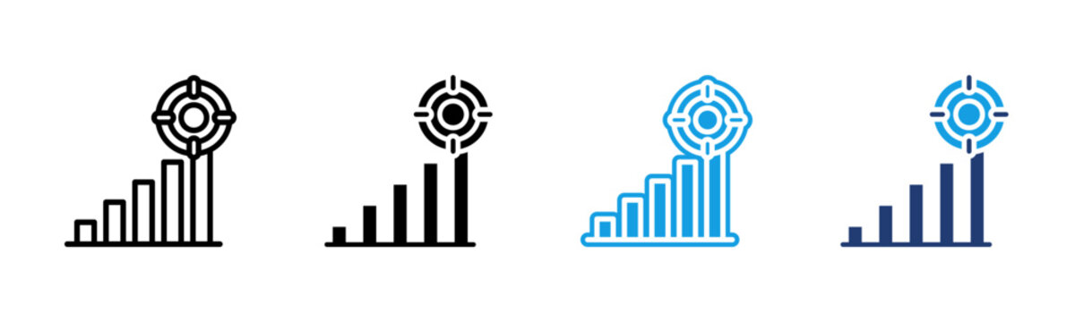 Target icon multiple style collection