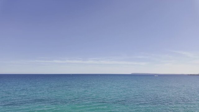 Cabo de Santa Pola desde Via Verde de la Cantera de Alicante