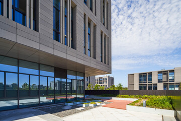Modern commercial office building exterior © jeson