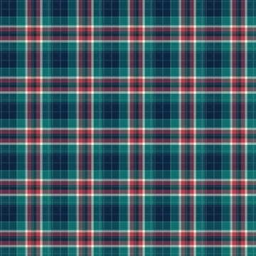 Vector Plaid Traditional Tartan Fabric Pattern 5x5