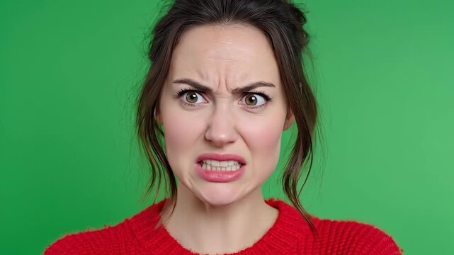 Female giving a skeptical glance when something doesn&rsquo;t seem right
