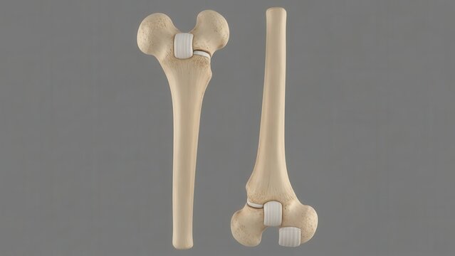 Medical implant in bone structure
