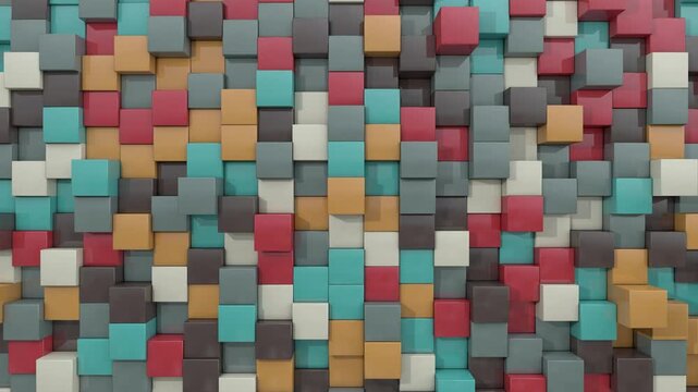 Cube Background Animation Loop