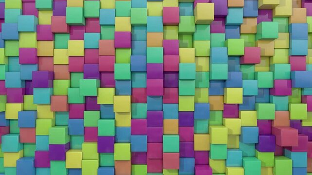 Cube Background Animation Loop