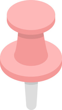 vector illustration of a pink repression