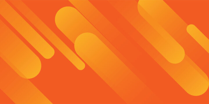Abstract orange background with diagonal lines. shapes composition dynamic illustration art.