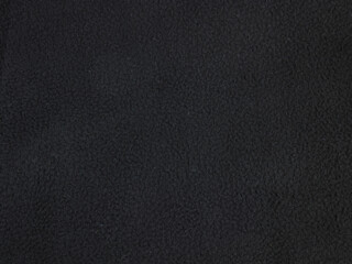 Black Fleece Soft Fabric Texture Background © sunkit