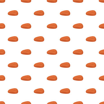 Dried dates creating a sweet healthy food seamless repeating pattern