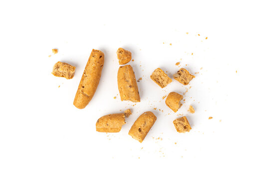 Small breadsticks, short grissini or picos