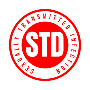 STD sexually transmitted infection symbol icon