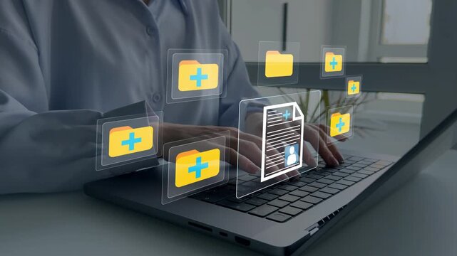 Medical electronic database and patient history documents. Technology for accessing patient history information, medical data storage and healthcare information management.