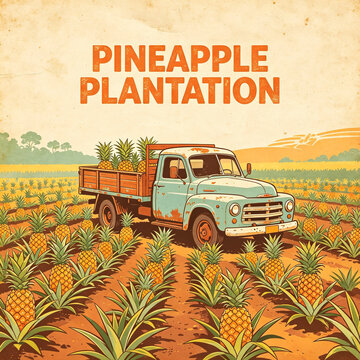 vintage farm tractor