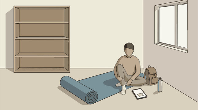 Gaya hidup minimalis dan ruang kerja mandiri