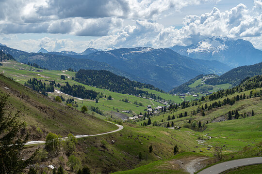 Printemps au Grand-Bornand, , Haute-Savoie, France