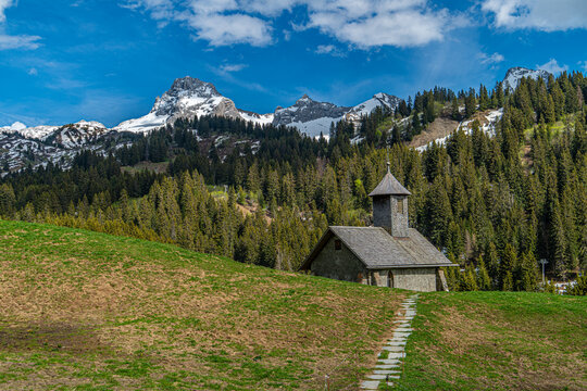 Chapelle de la Duche, Le Grand Bornand, Haute-Savoie, France