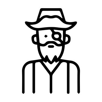 Prospector Man Character Icon