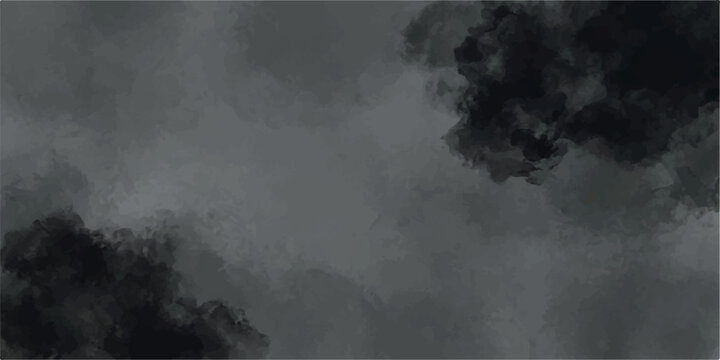 An abstract, grayscale painting capturing an ominous, cloudy sky with dark, billowy smoke, evoking a sense of foreboding and unease.