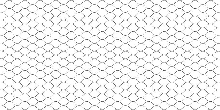 Rabitz texture, Chain-link mesh fence, schematic illustration