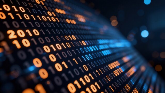 Binary code data stream