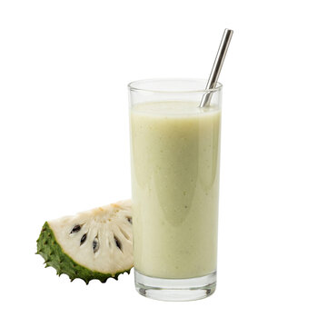 Fresh soursop juice Suco de Graviola