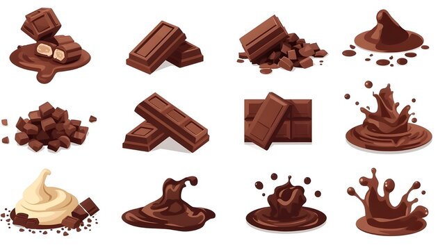 chocolate bar vector illustration