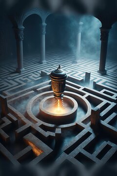 A breathtaking magical labyrinth.