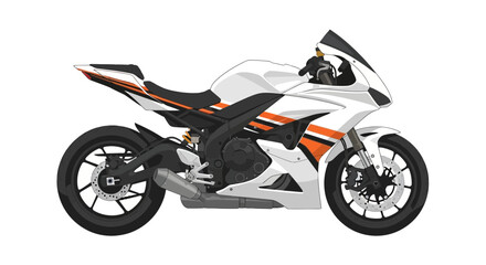 Obraz premium Sport Motorcycle Illustration
