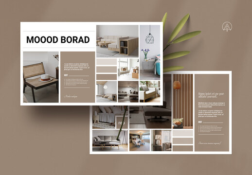 Interiorl Mood Board Template