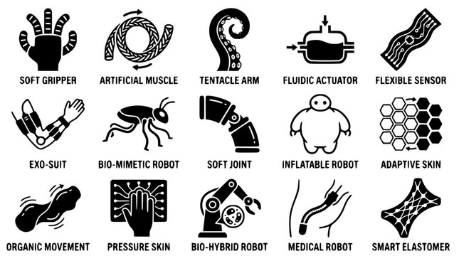 Soft robotics technology and innovative artificial limbs designs