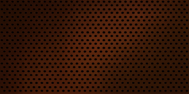 Dark metallic carbon fiber texture with an industrial black steel grid pattern and gray mesh hole design for a modern technology wallpaper backdrop illustration