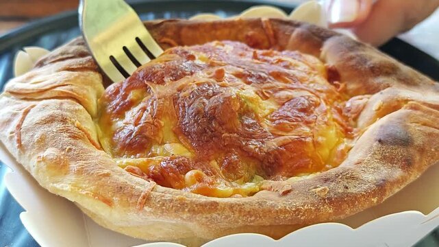 Baked Spinach with Cheese or Spinach au Gratin.