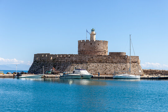 Festung Agios Nikolaos in Rhodos-Stadt