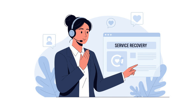 Customer Service Representative Explains Service Recovery