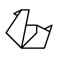 Origami Cat Illustration © Noni