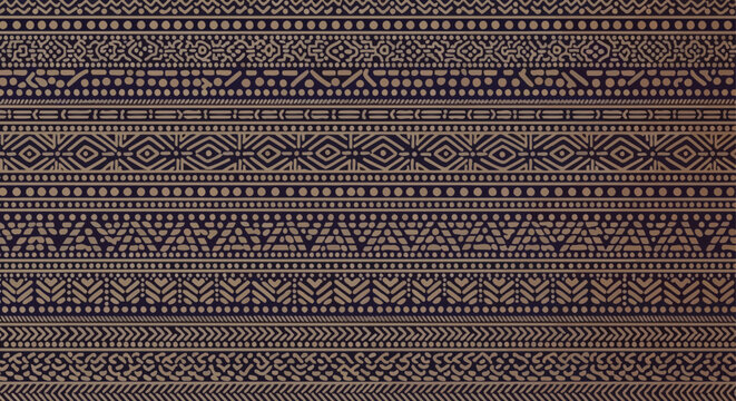 woven aztec patterns tribal folk design featuring decorative ethnic stripes in a seamless pattern on textile background