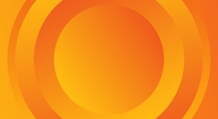 Futuristic orange circle gradient background for modern creative projects. © Rudy Maulana