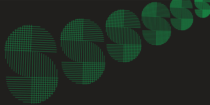 LETTER S With gren color and black background