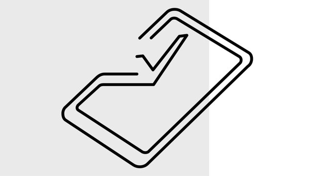 Modern customer support illustration of a headset and chat bubble with editable stroke and adjustable weight, ideal for professional help center, service agent, and contact vector icon needs.