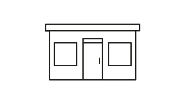 High quality vector icon illustration showing a digital form fill process with a document containing input fields and a mouse cursor, perfect for user interface and data entry design concepts.