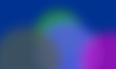 Fototapeta premium Abstract blurred background, with smooth gradient, of deep blue, and green