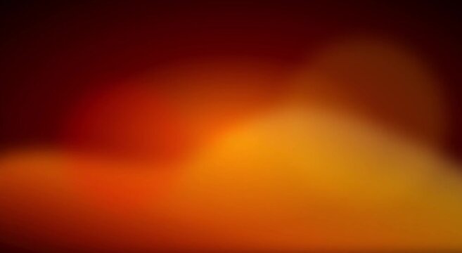 Warm gradient sunset sky with smooth color transition effect
