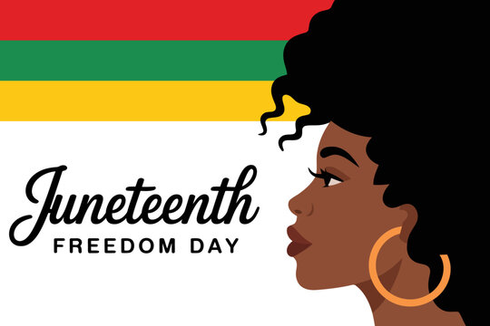 Juneteenth Freedom Day celebration banner